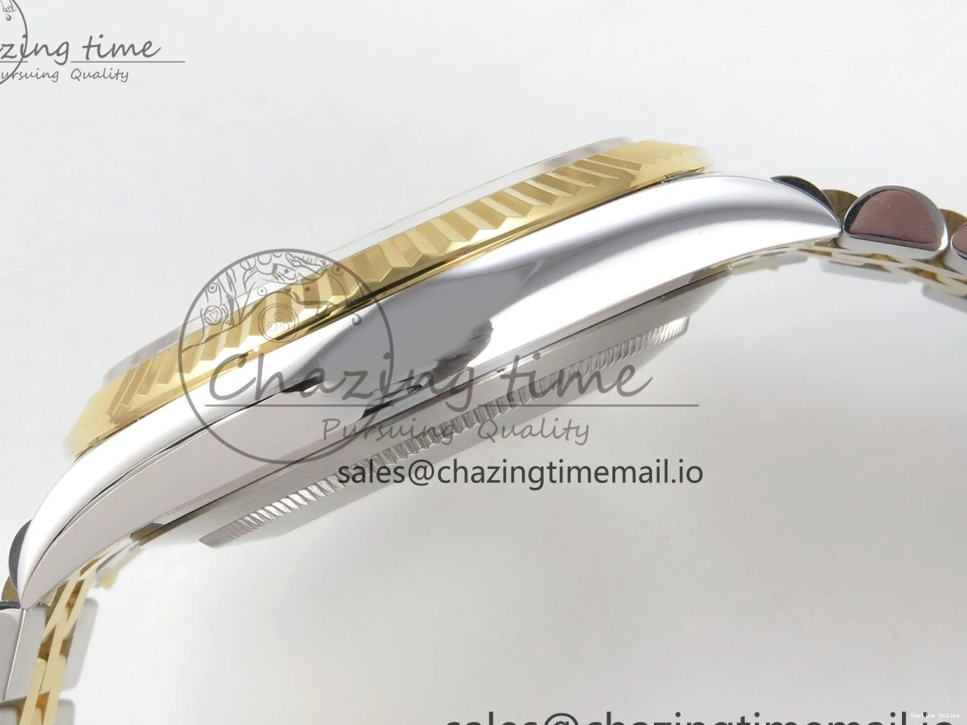 0226 TravelReady DateJust 41 126333 SS YG ARF 1:1 Best Edition YG Texture Stick Dial on Jubilee Bracelet SH3235 (Weighted) 217